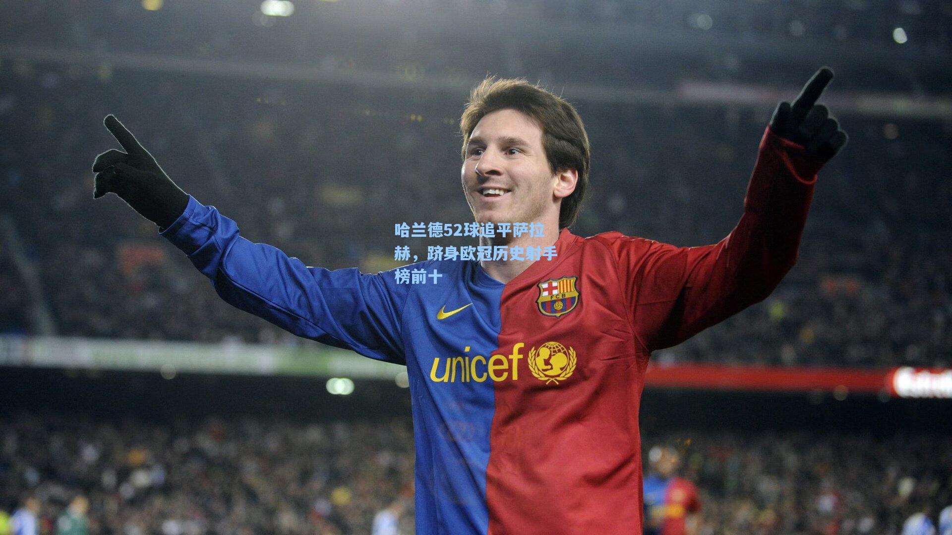 哈兰德52球追平萨拉赫，跻身欧冠历史射手榜前十